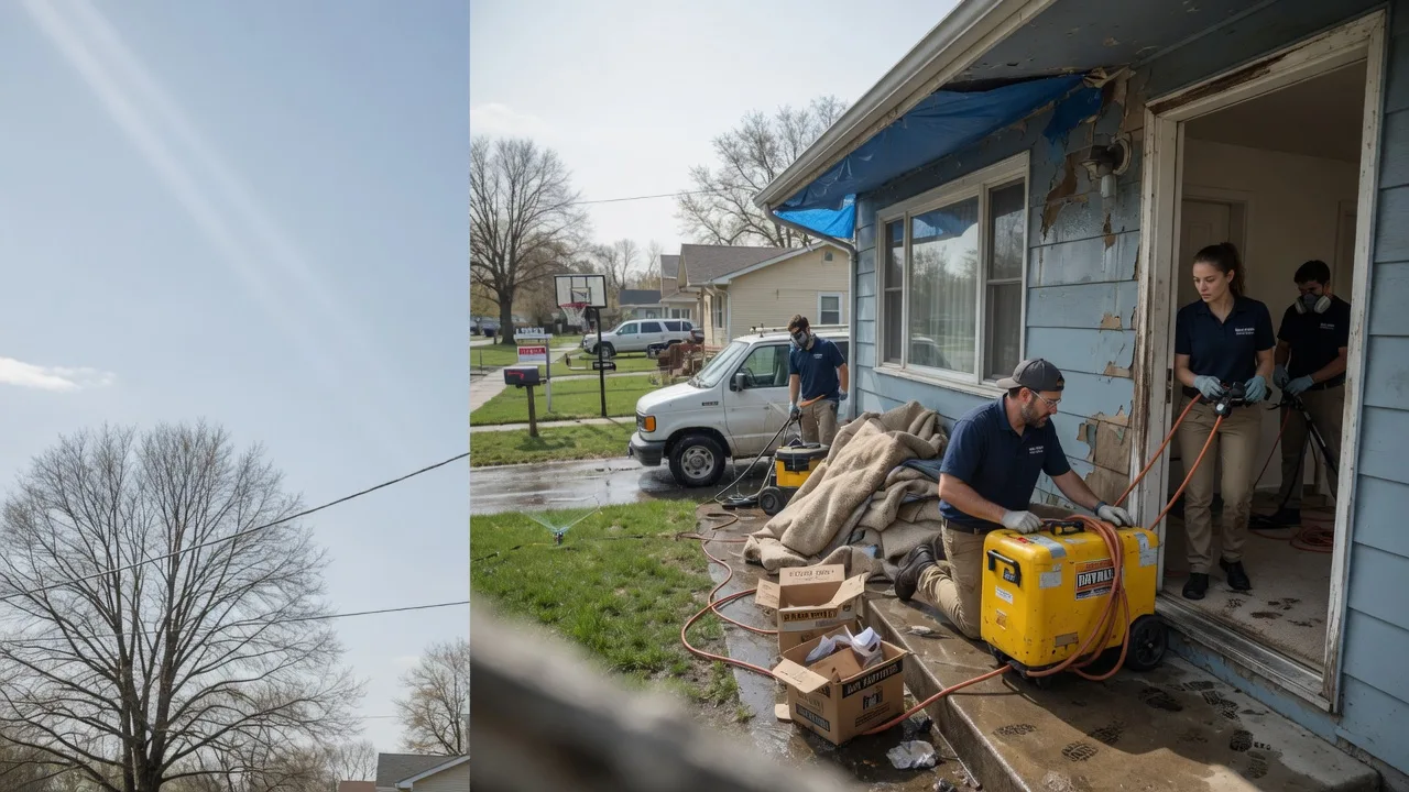 Basement Flood Cleanup in Henderson, WV near me